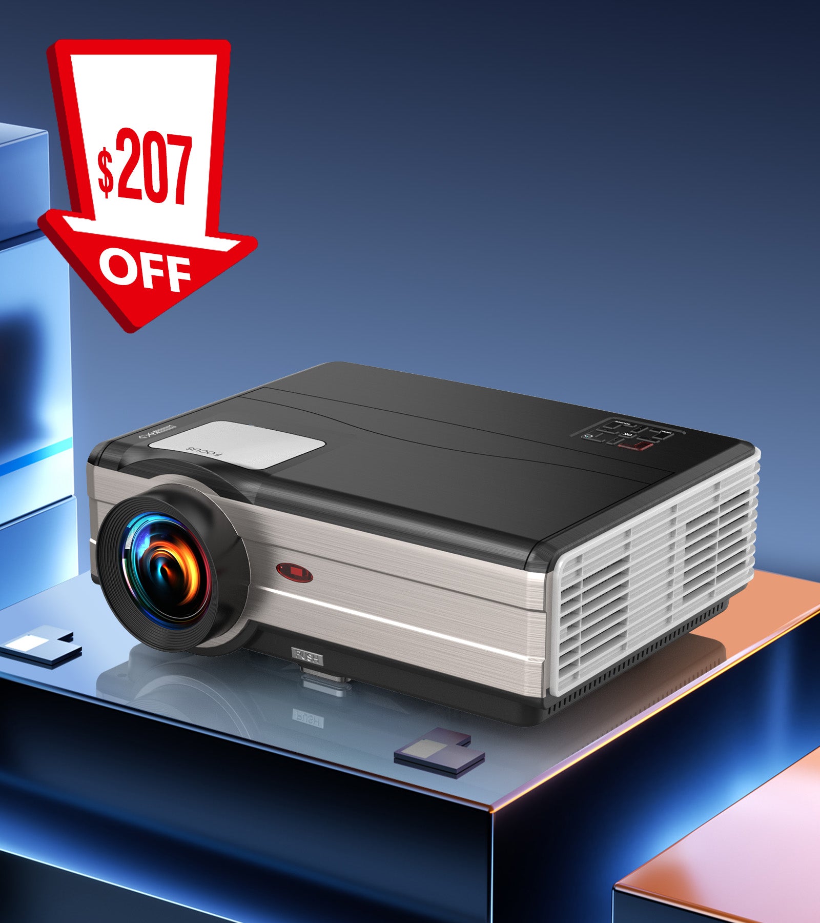 Bluetooth store Projector