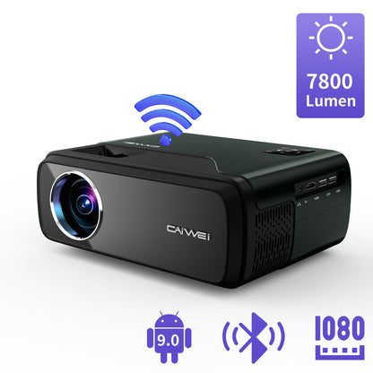 Y9 Portable Mini Projector Full HD Native 1080P LED Proyector 4K 5G WIFI  Android